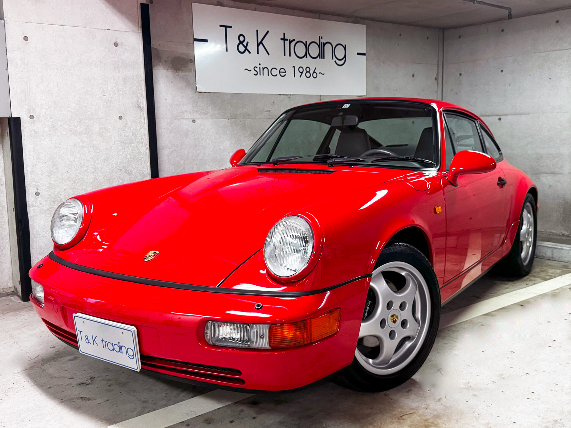 ポルシェ 911(Type964) カレラ2　5MT　カーズレッドを買い取り致しました！！