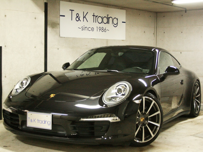 ポルシェ 911(Type991)   カレラ4　バサルトブラックメタリックを買い取り致しました！！