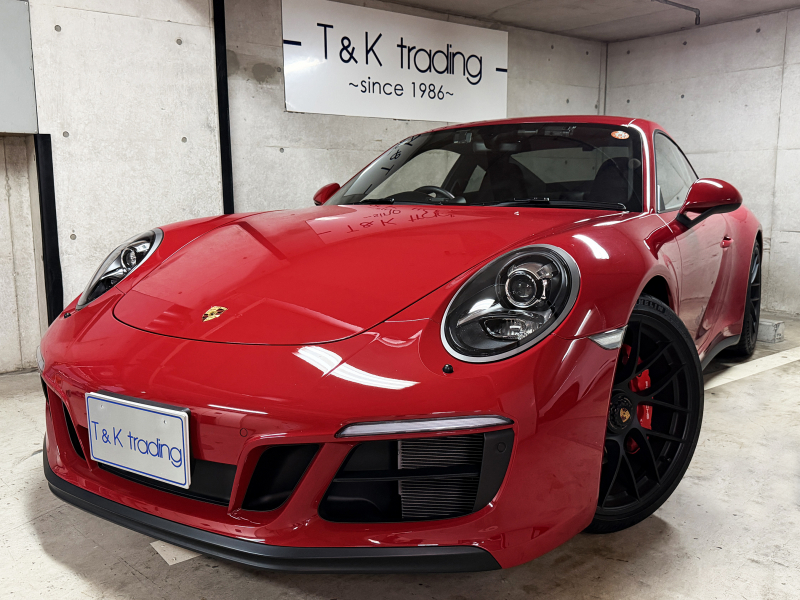 ポルシェ   911(Type991.2)   カレラGTS　カーマインレッドを買い取り致しました！！